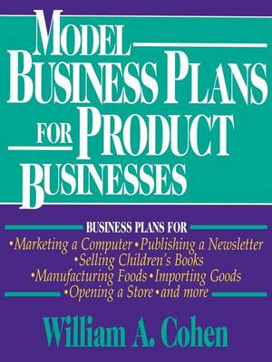 Book cover for Model Business Plans for Product Businesses