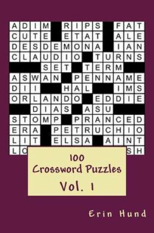 Cover of 100 Crossword Puzzles Vol. 1