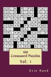 Book cover for 100 Crossword Puzzles Vol. 1