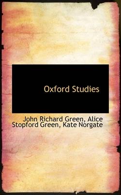 Book cover for Oxford Studies