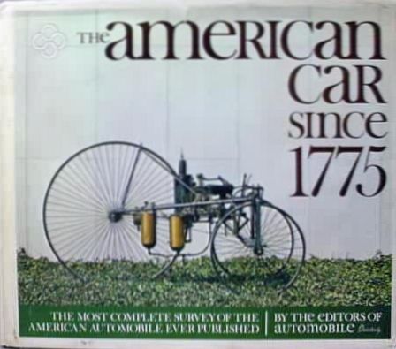 Book cover for The American Car Since 1775