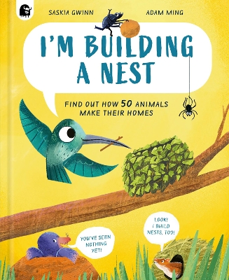 Book cover for I'm Building a Nest