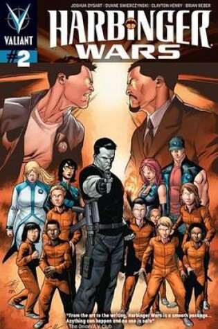 Cover of Harbinger Wars Issue 2