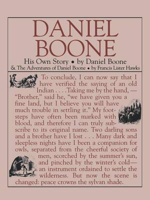 Book cover for Daniel Boone: His Own Story