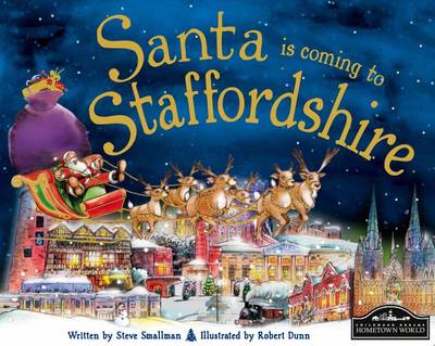 Book cover for Santa is Coming to Staffordshire