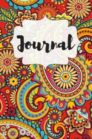 Cover of Colorful Paisley Notebook