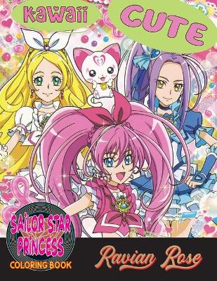 Book cover for Sailor Star Princess Coloring Book