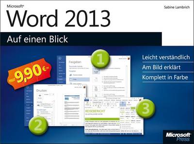 Book cover for Microsoft Word 2013 Auf Einen Blick