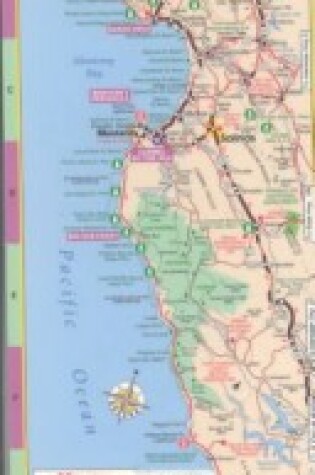 Cover of Gousha Resort Fastmap Monterey Bay/Big Sur, Ca