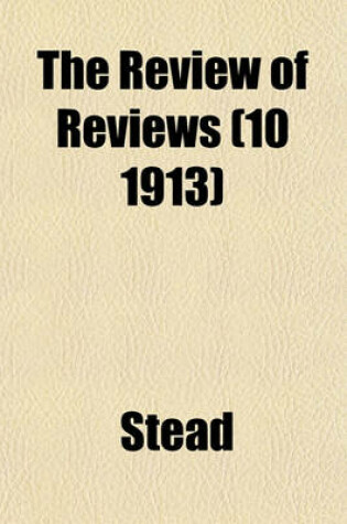 Cover of The Review of Reviews (10 1913)