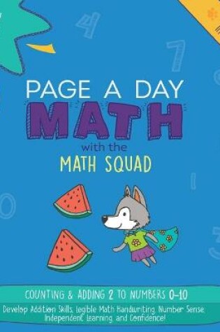 Cover of Page A Day Math Addition & Counting Book 2