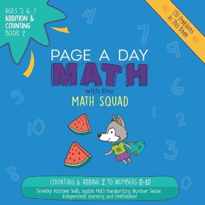 Cover of Page A Day Math Addition & Counting Book 2