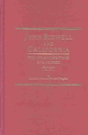 Book cover for John Bidwell and California