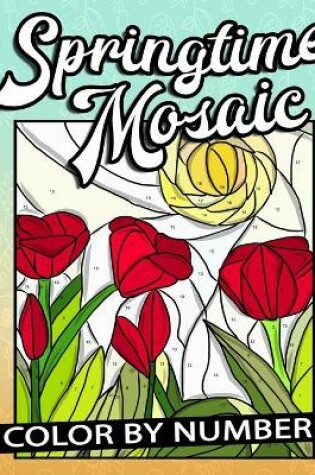 Cover of Springtime Mosaic Color By Number