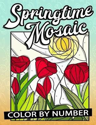 Book cover for Springtime Mosaic Color By Number