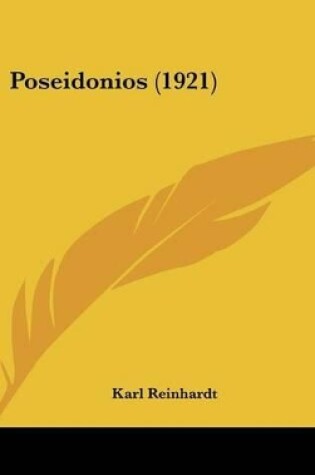 Cover of Poseidonios (1921)