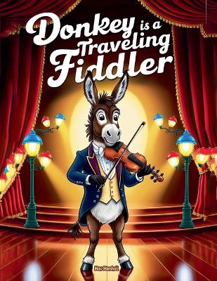 Book cover for Donkey is a Traveling Fiddler