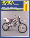 Book cover for Honda XR250L, XR250R and XR400R Owners Workshop Manual