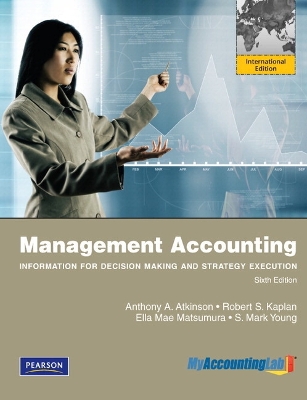 Book cover for MyAccountingLab Access Code Card for Management Accounting: International Edition