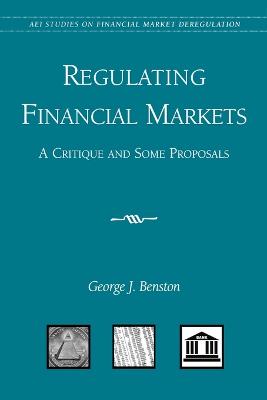 Book cover for Regulating Financial Markets