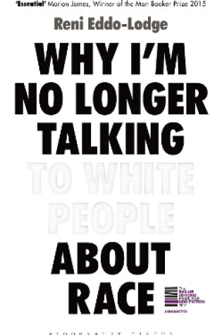 Cover of Why I’m No Longer Talking to White People About Race