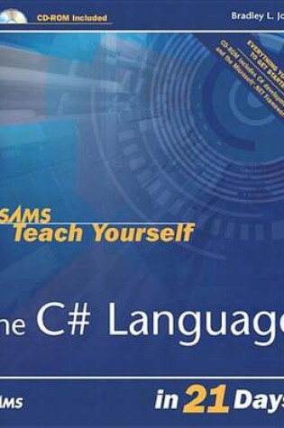 Cover of Sams Teach Yourself the C# Language in 21 Days
