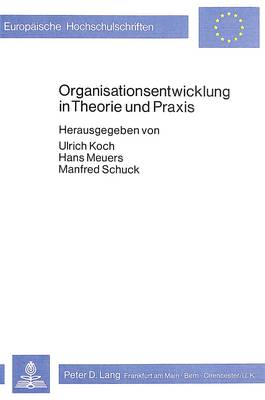 Book cover for Organisationsentwicklung in Theorie Und Praxis