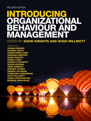 Book cover for Introducing Organizational Behaviour & Management