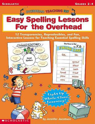 Book cover for Easy Spelling Lessons for the Overhead