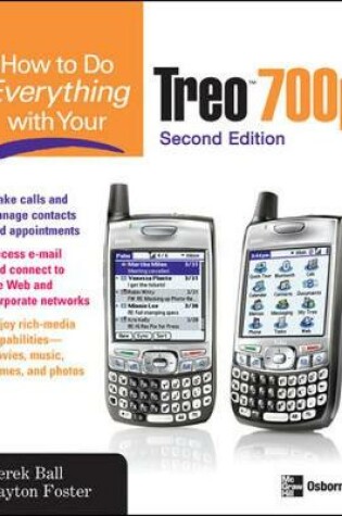 Cover of How to Do Everything With Your Treo 700p, Second Edition