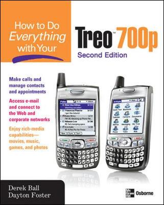 Book cover for How to Do Everything With Your Treo 700p, Second Edition