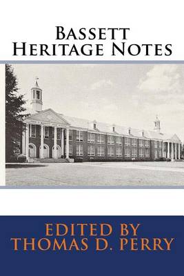 Book cover for Bassett Heritage Notes