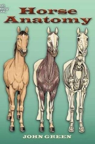 Cover of Horse Anatomy Coloring Book