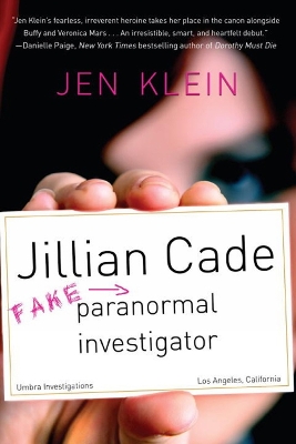 Book cover for Jillian Cade: (fake) Paranormal Investigator