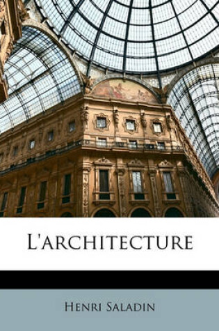 Cover of L'Architecture
