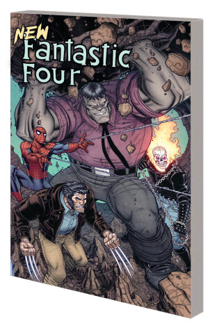 Book cover for New Fantastic Four: Hell In A Handbasket