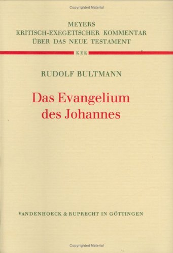 Cover of Das Evangelium Des Johannes