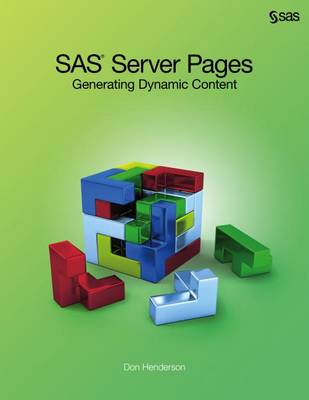 Book cover for SAS Server Pages