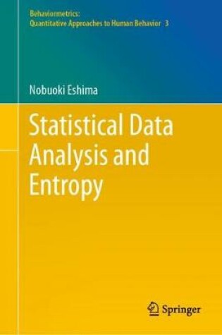 Cover of Statistical Data Analysis and Entropy
