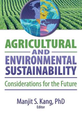 Book cover for Agricultural and Environmental Sustainability