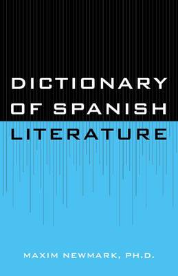 Cover of Dictionary of Spanish Literature