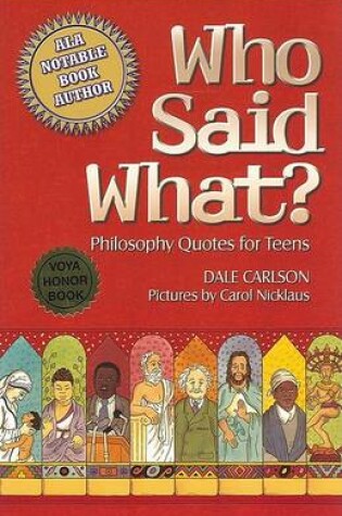 Cover of Who Said What?