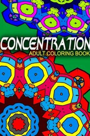 Cover of CONCENTRATION ADULT COLORING BOOKS - Vol.9