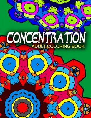 Book cover for CONCENTRATION ADULT COLORING BOOKS - Vol.9