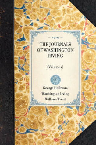 Cover of Journals of Washington Irving (Volume 1)