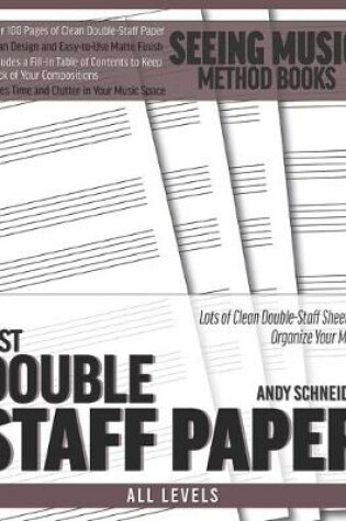 Cover of Just Double Staff Paper