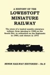 Book cover for A History of the Lowestoft Miniature Railway