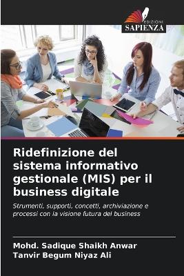 Book cover for Ridefinizione del sistema informativo gestionale (MIS) per il business digitale