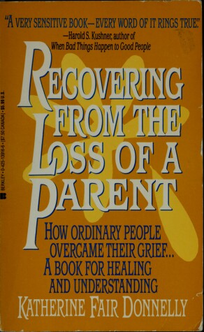 Book cover for Recovering from the Loss of a Parent