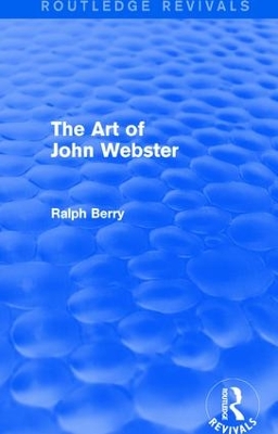 Book cover for The Art of John Webster